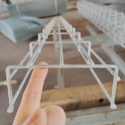 Q235B Galvanized Steel Welded Wire Mesh Cable Tray With Accessories