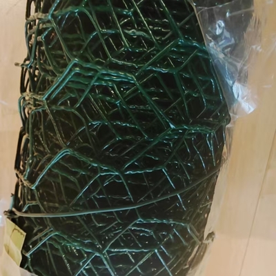 PVC Coated Twist Hexagonal Wire Mesh For Poultry High Anti Rust Flexible High Permeability