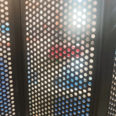 Aluminum Folding Perforated Metal Mesh For Screen Sliding Door