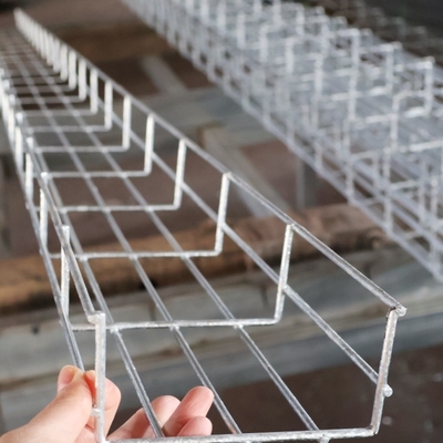  Stainless Steel Metal Wire Mesh Cable Tray For Data Center Cable