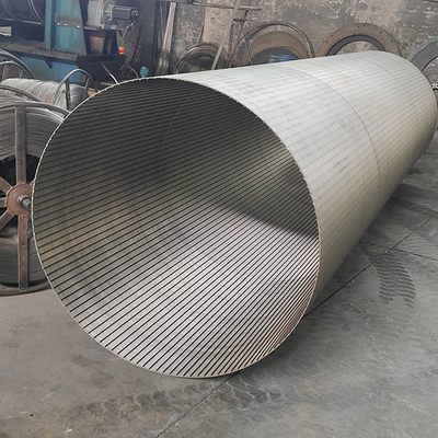 304 Stainless Steel Wedge Wire Screen For Filtration Wedge Wire Filter Screen Pickling