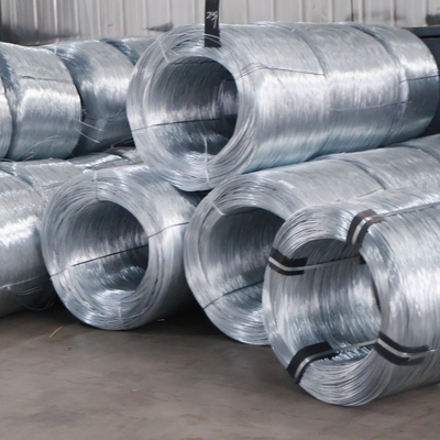 Hot Dipped 12 / 16 / 18 / 20 Gauge Electro Galvanized GI Steel Wire For Construction