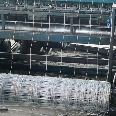 Galvanized Fixed Knot Fence Grassland Cattle Sheep Farm Fence Wire Mesh
