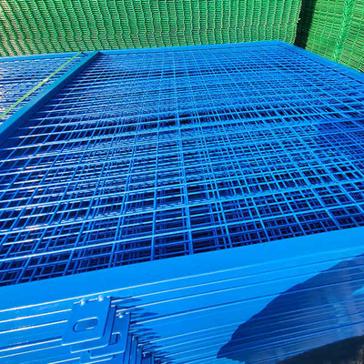 Stainless Steel PVC Guardrail Wire Mesh Fence Corrosion Resistance For Site Protection