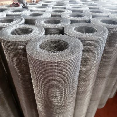 Stainless Steel Wire Mesh Screen Rolls Woven 16 20 24 30 40 50 80 Mesh