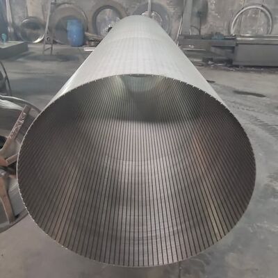 304 Polished Stainless Steel Wedge Wire Screen For Filtration & Industrial Separation