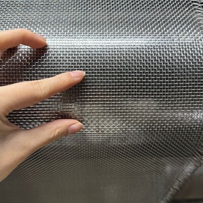 304 / 316 Stainless Steel Woven Wire Mesh with Flat Mesh Surface and Corrosion Resistance