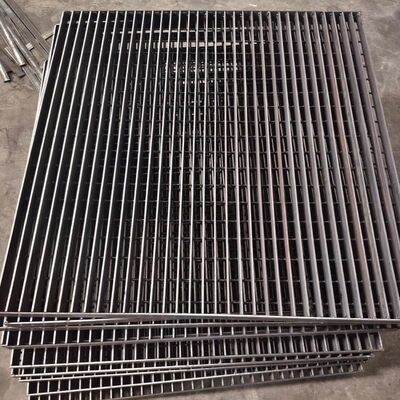 304 Stainless Steel Channel Drain EG Safety Grating In Sidewalk